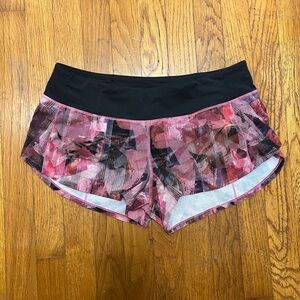 EUC Lululemon Speed Up Shorts